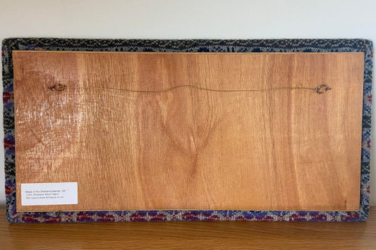 Fair Isle Covered Pinboard in BILLISTER LIGHTS