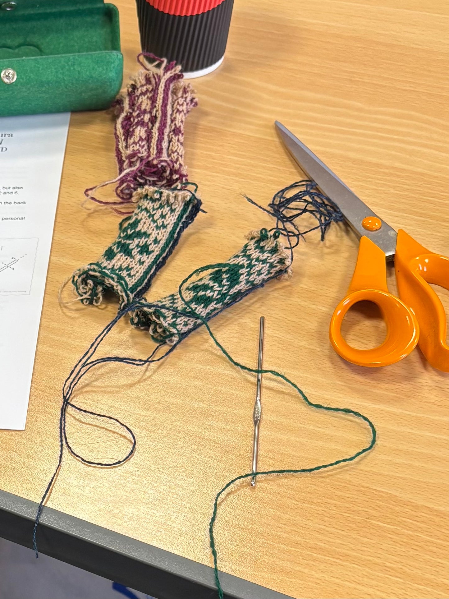 Cut A Steek 3 Ways - North Nesting Hall