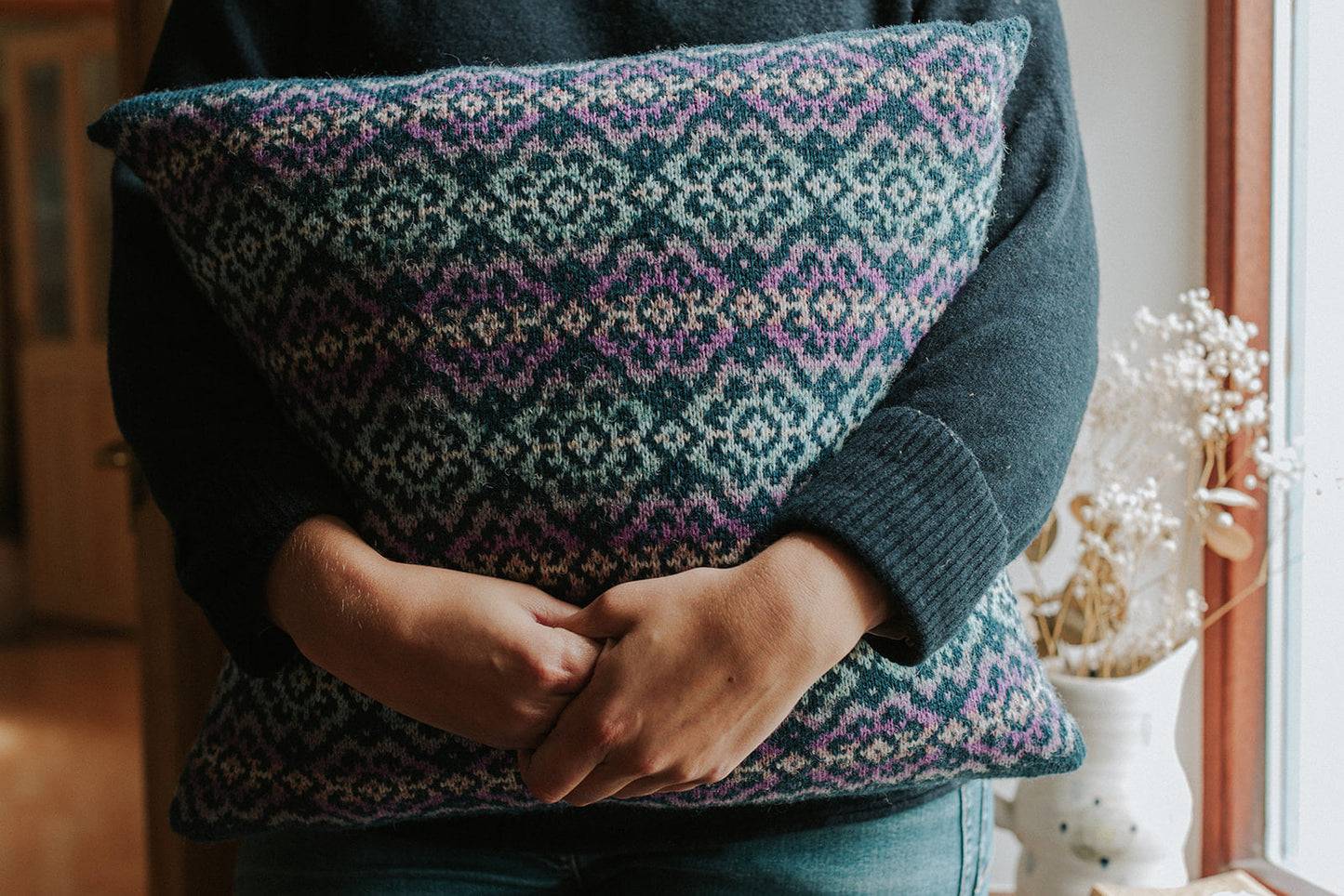 Rig O' Flooers Cushion -Pattern Download