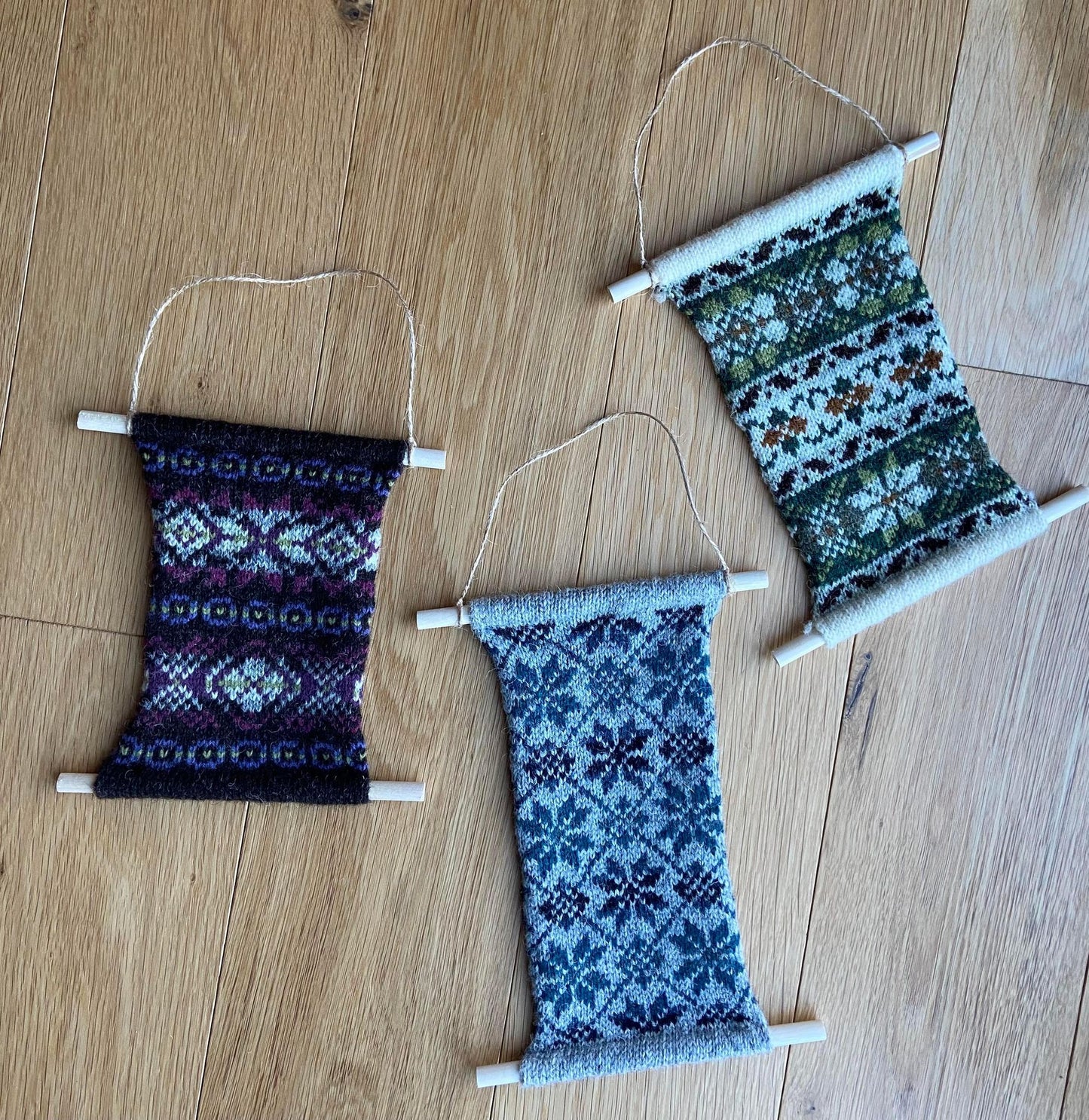 Fair Isle Wall Hanging