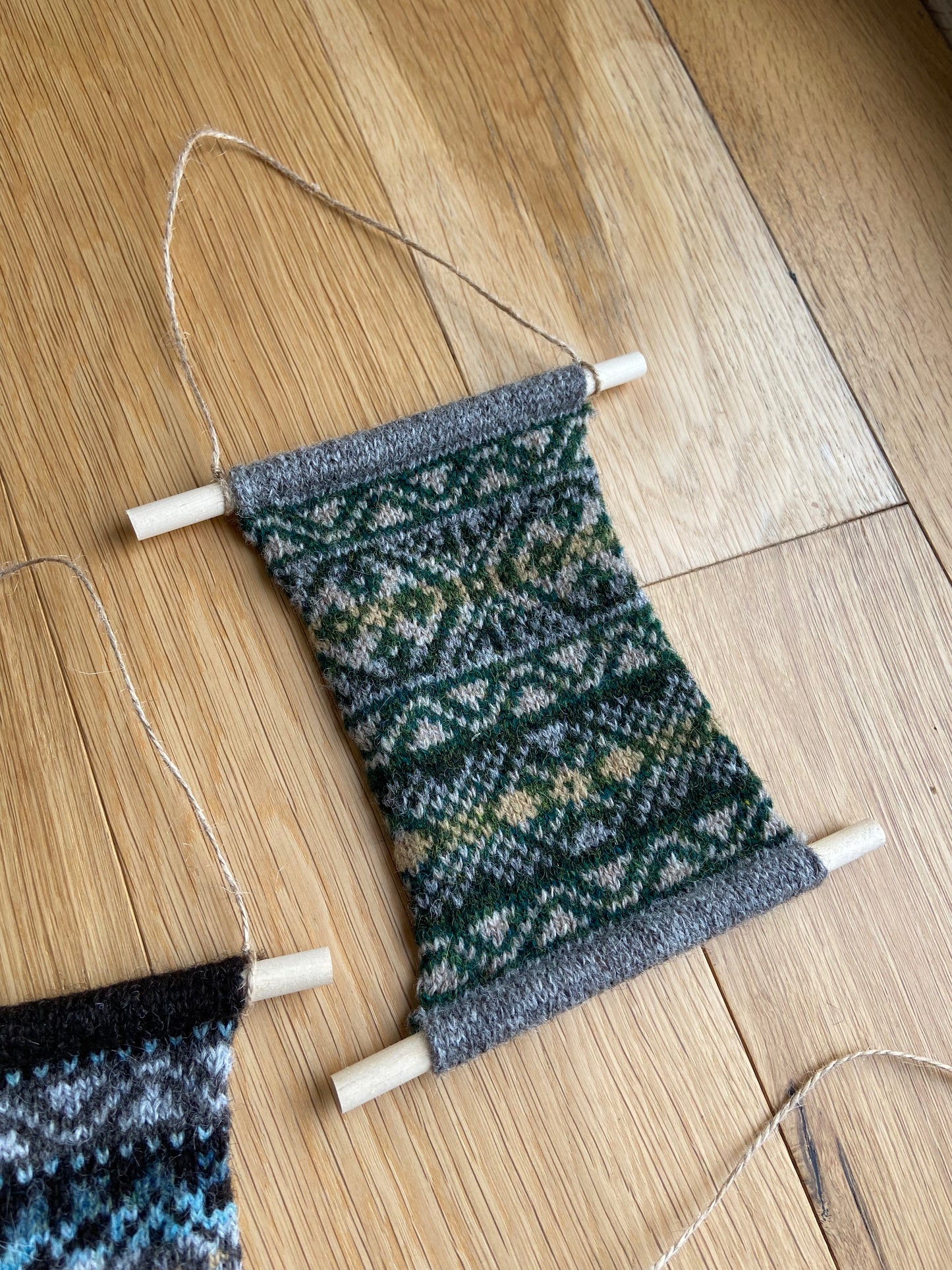 Fair Isle Wall Hanging