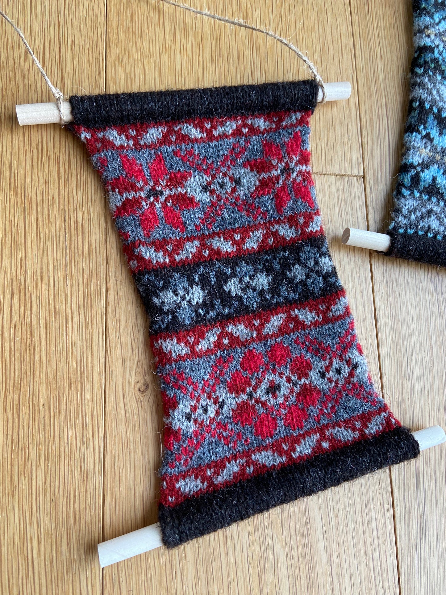 Fair Isle Wall Hanging