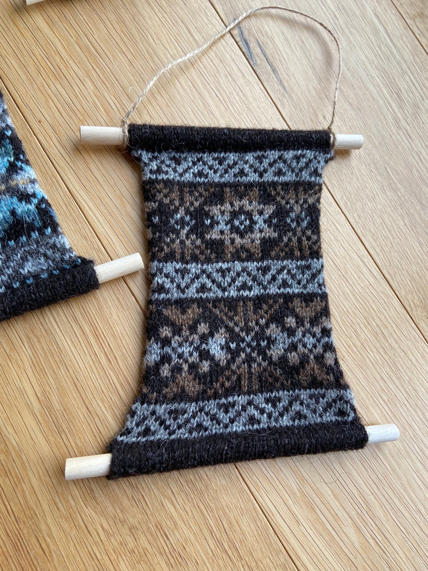 Fair Isle Wall Hanging