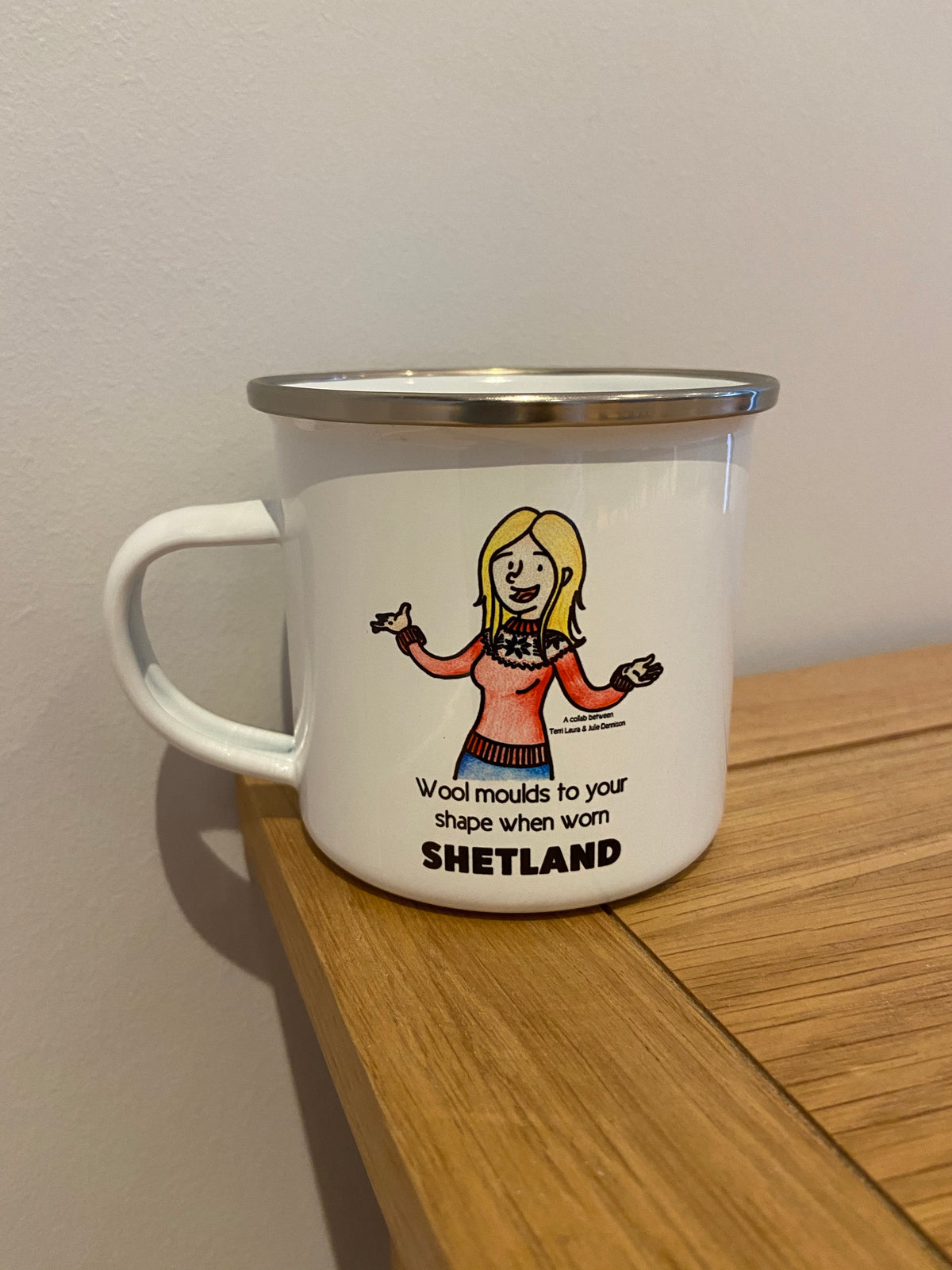 Enamel Camping Mug - The Amazing Benefits of Wool