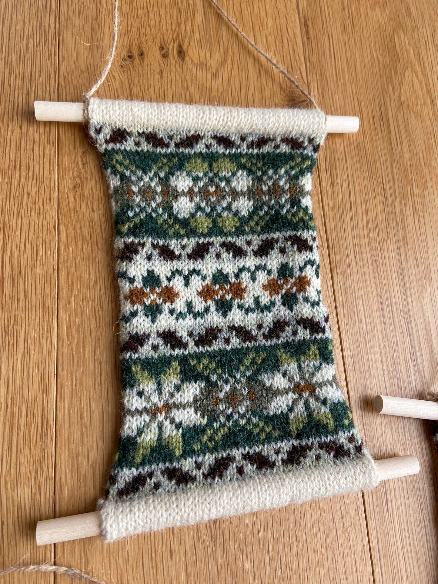 Fair Isle Wall Hanging