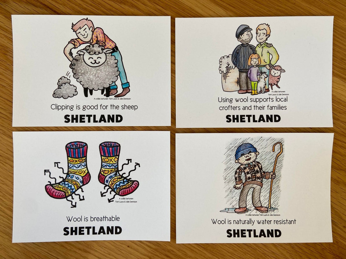 Postcards - The Amazing Benefits of Wool