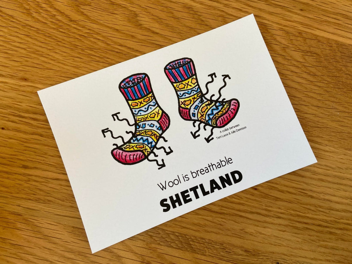 Postcards - The Amazing Benefits of Wool