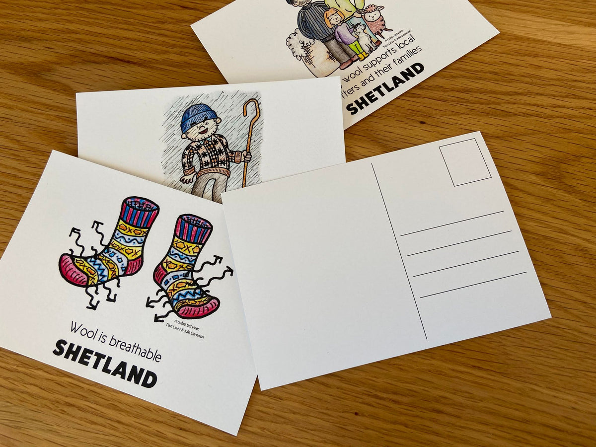 Postcards - The Amazing Benefits of Wool
