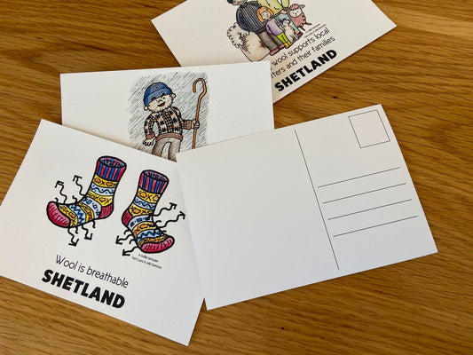 Postcards - The Amazing Benefits of Wool