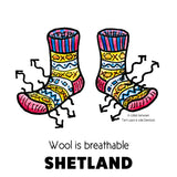 Small Tea Towel - The Amazing Benefits of Wool