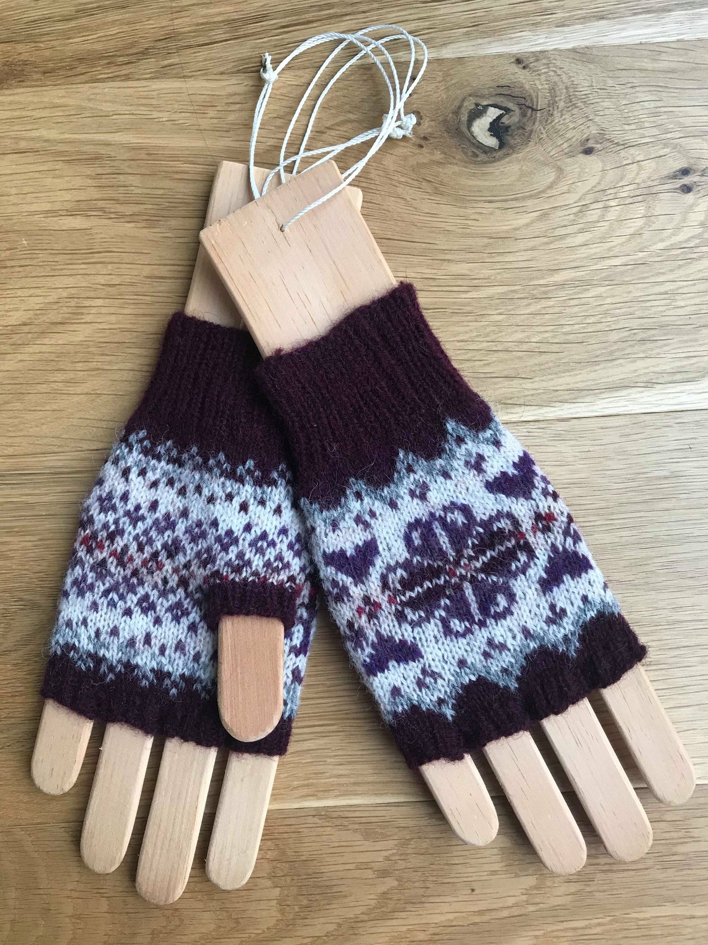 Printed Pattern For Heathland Mitts